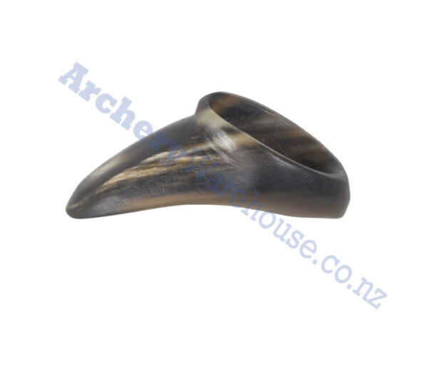 White Feather Thumb Ring