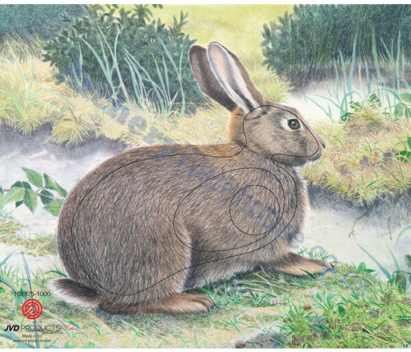 JVD Target Face Animal Rabbit
