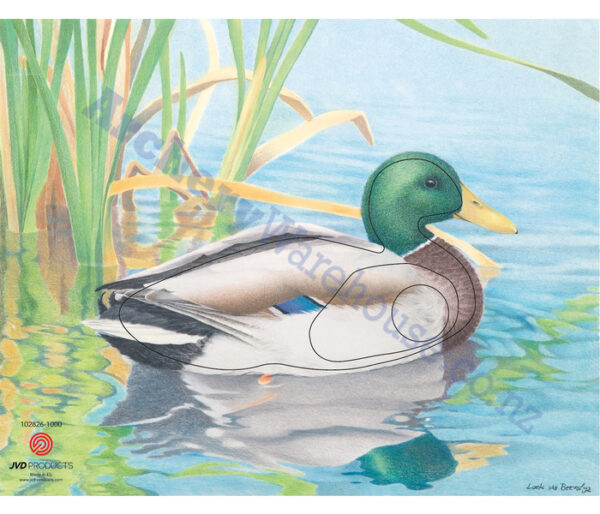 JVD Target Face Animal Duck