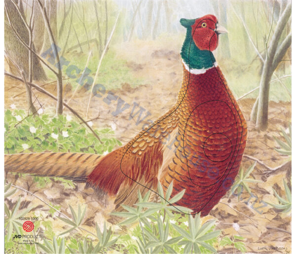 JVD Target Face Animal Pheasant