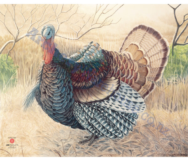 JVD Target Face Animal Turkey