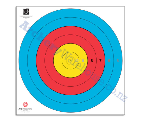JVD Target Face Fita 80 cm Centre 6-Ring
