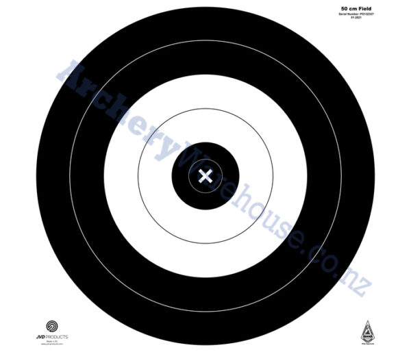 JVD Products Target Face IFAA Field 50 cm