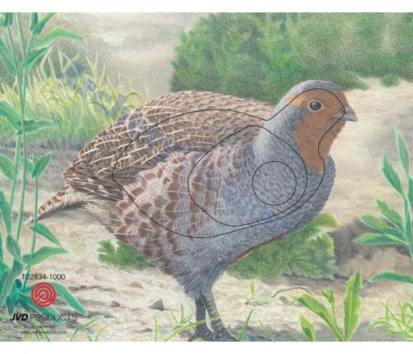 JVD Target Face Animal Partridge