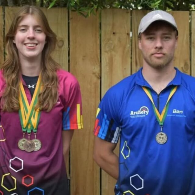Best of luck to staff shooters @izzy._.matthews and @ben.nmclean who are off to represent New Zealand at the FISU World University Games in Germany! You will do Archery Warehouse proud.