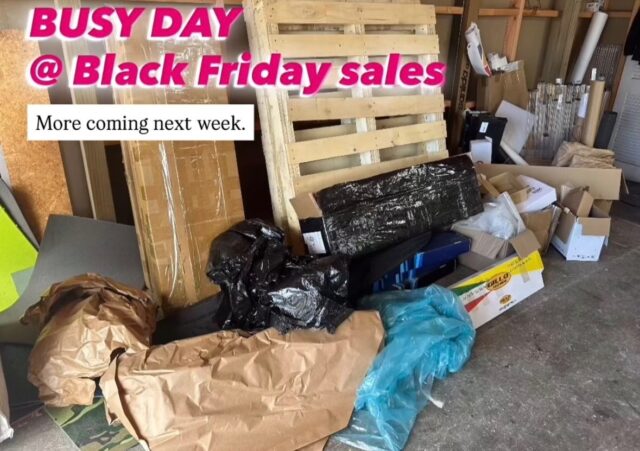 Huge sales made for Black Friday this weekend! We have loads more coming, keep your eyes open!!